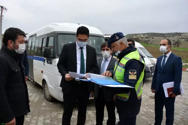 Son dakika haberi! Selendi'de servis araçlarına sıkı denetim Son dakika haberi! Selendi'de servis araçlarına sıkı denetim