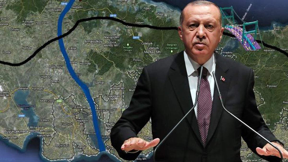 Son Dakika! 'Müjdeyi vermek istiyorum' diyen Cumhurbaşkanı: Kanal İstanbul'a başlıyoruz