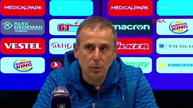 SPOR Trabzonspor-Hes Kablo Kayserispor maçının ardından SPOR Trabzonspor-Hes Kablo Kayserispor maçının ardından