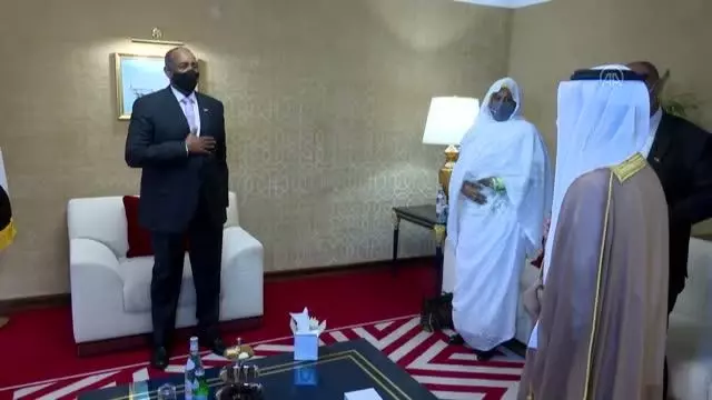 Sudan Egemenlik Konseyi Başkanı Burhan Katar'da Sudan Egemenlik Konseyi Başkanı Burhan Katar'da