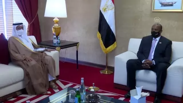 Sudan Egemenlik Konseyi Başkanı Burhan Katar'da Sudan Egemenlik Konseyi Başkanı Burhan Katar'da