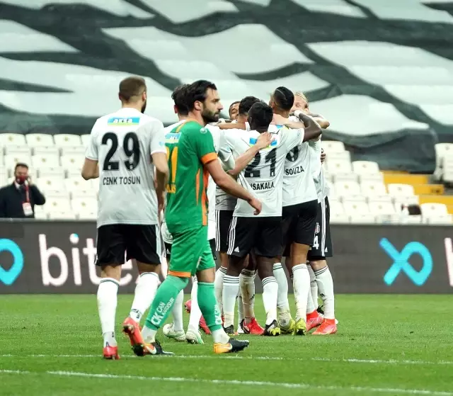 Süper Lig: Beşiktaş: 3 - Aytemiz Alanyaspor: 0 (Maç sonucu) Süper Lig: Beşiktaş: 3 - Aytemiz Alanyaspor: 0 (Maç sonucu)