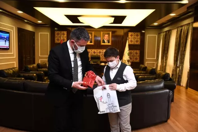 Türkiye üçüncüsü Başkan Çetin'in misafiri oldu Türkiye üçüncüsü Başkan Çetin'in misafiri oldu