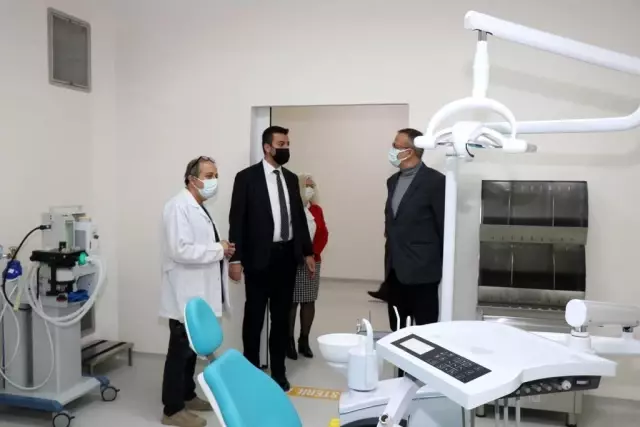 Ürgüp Belediye Başkanı Aktürk, Diş Hekimliği Fakültesini ziyaret etti Ürgüp Belediye Başkanı Aktürk, Diş Hekimliği Fakültesini ziyaret etti