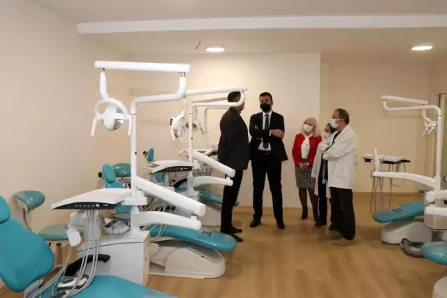Ürgüp Belediye Başkanı Aktürk, Diş Hekimliği Fakültesini ziyaret etti Ürgüp Belediye Başkanı Aktürk, Diş Hekimliği Fakültesini ziyaret etti