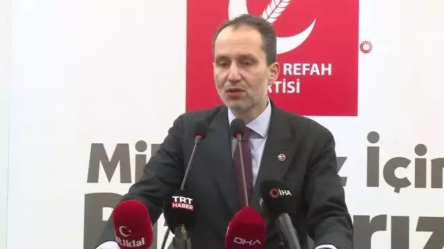 Yeniden Refah Partisi lideri Erbakan: 'Bir usul olarak yöntem olarak bu tasvip edilemez' Yeniden Refah Partisi lideri Erbakan: 'Bir usul olarak yöntem olarak bu tasvip edilemez'