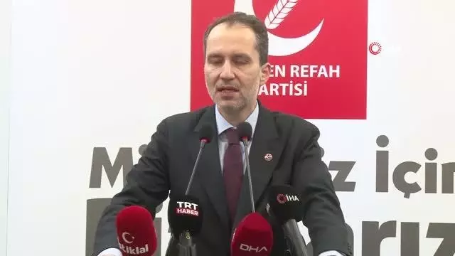 Yeniden Refah Partisi lideri Erbakan: 'Bir usul olarak yöntem olarak bu tasvip edilemez' Yeniden Refah Partisi lideri Erbakan: 'Bir usul olarak yöntem olarak bu tasvip edilemez'