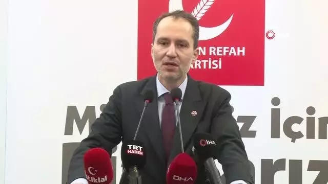 Yeniden Refah Partisi lideri Erbakan: 'Bir usul olarak yöntem olarak bu tasvip edilemez' Yeniden Refah Partisi lideri Erbakan: 'Bir usul olarak yöntem olarak bu tasvip edilemez'
