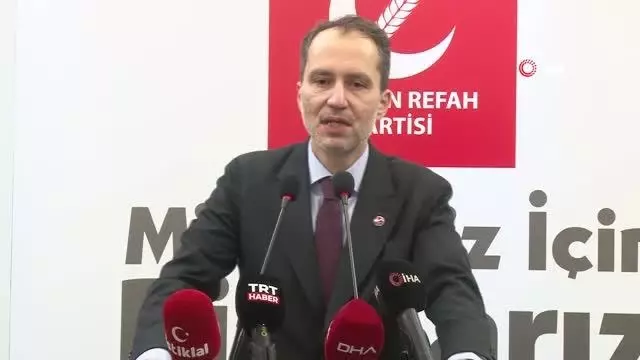 Yeniden Refah Partisi lideri Erbakan: 'Bir usul olarak yöntem olarak bu tasvip edilemez' Yeniden Refah Partisi lideri Erbakan: 'Bir usul olarak yöntem olarak bu tasvip edilemez'