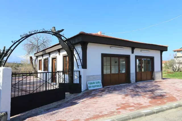 Yukarışamlı Mahalle Konağı hizmete hazır Yukarışamlı Mahalle Konağı hizmete hazır