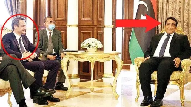 Yunanistan Başbakanı Miçotakis, kovduğu sefirin ayağına gitti Yunanistan Başbakanı Miçotakis, kovduğu sefirin ayağına gitti