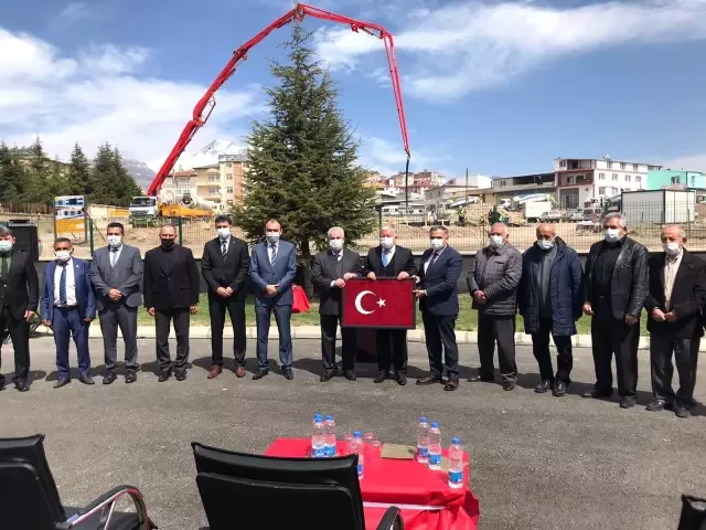 70 Kişilik erkek öğrenci yurdunun temeli atıldı 70 Kişilik erkek öğrenci yurdunun temeli atıldı