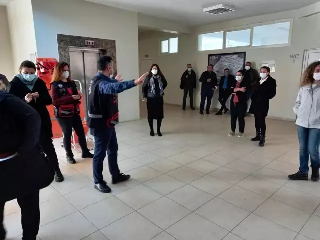 ADÜ tatbikatlara devam ediyor ADÜ tatbikatlara devam ediyor