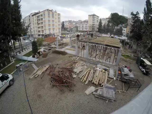 Başçeşme mezarlığında revizyon Başçeşme mezarlığında revizyon