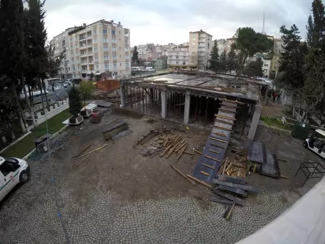 Başçeşme mezarlığında revizyon Başçeşme mezarlığında revizyon