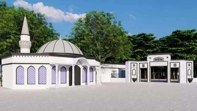 Başçeşme mezarlığında revizyon Başçeşme mezarlığında revizyon