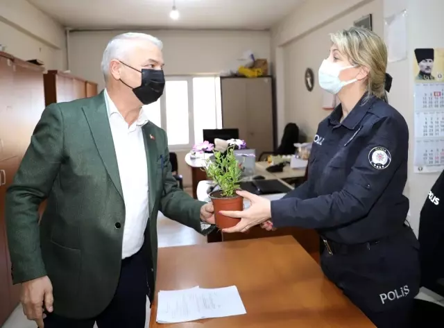 Başkan Bilgin Polis Haftasını kutladı Başkan Bilgin Polis Haftasını kutladı