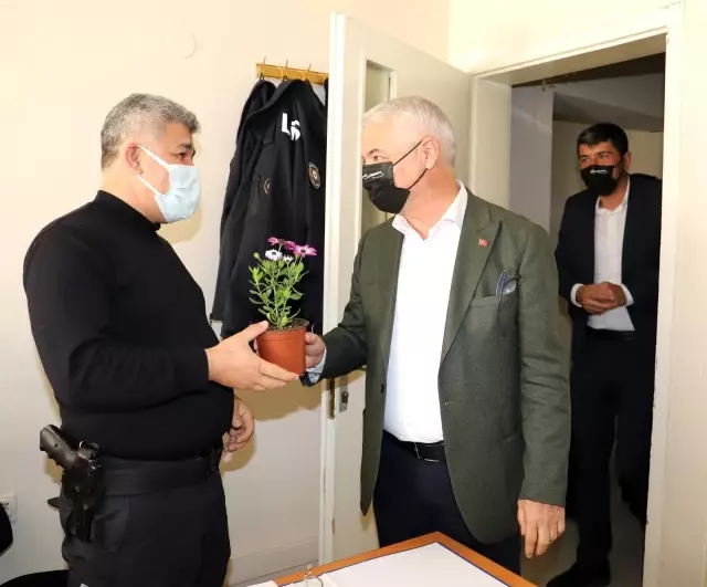 Başkan Bilgin Polis Haftasını kutladı Başkan Bilgin Polis Haftasını kutladı