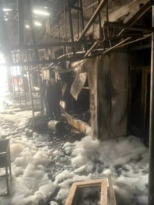 Başkent'te yangın Başkent'te yangın