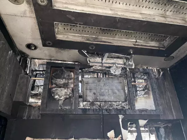 Başkent'te yangın Başkent'te yangın