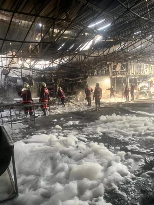 Başkent'te yangın Başkent'te yangın