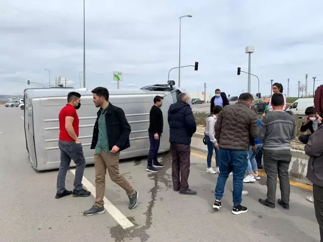 Başkent'te zincirleme trafik kazası: 4 yaralı Başkent'te zincirleme trafik kazası: 4 yaralı
