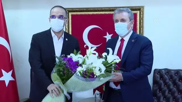 BBP Genel Başkanı Destici, HÜDA PAR Genel Başkanı Sağlam ile görüştü BBP Genel Başkanı Destici, HÜDA PAR Genel Başkanı Sağlam ile görüştü