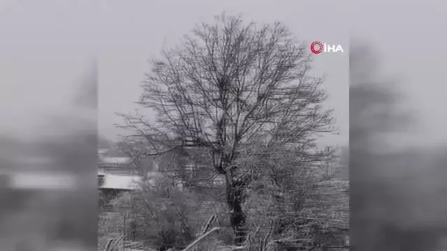 Beklenen kar Balkanlar'dan ülkeye giriş yaptı Beklenen kar Balkanlar'dan ülkeye giriş yaptı