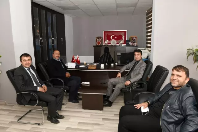 Çatak Belediye Başkanı Şeylan'dan kurum ziyaretleri Çatak Belediye Başkanı Şeylan'dan kurum ziyaretleri