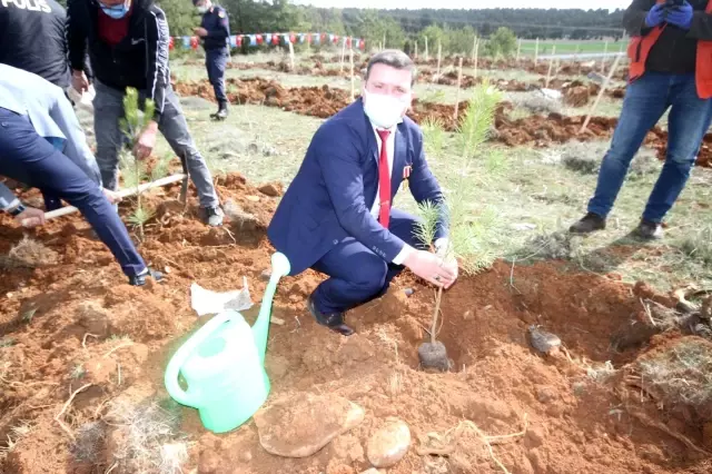 Son dakika haberleri! Beyşehir'de şehitler ve gaziler için orman fidanları toprakla buluşturuldu Son dakika haberleri! Beyşehir'de şehitler ve gaziler için orman fidanları toprakla buluşturuldu
