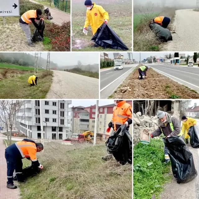 Bilecik Belediyesi'nden hummalı temizlik çalışması Bilecik Belediyesi'nden hummalı temizlik çalışması