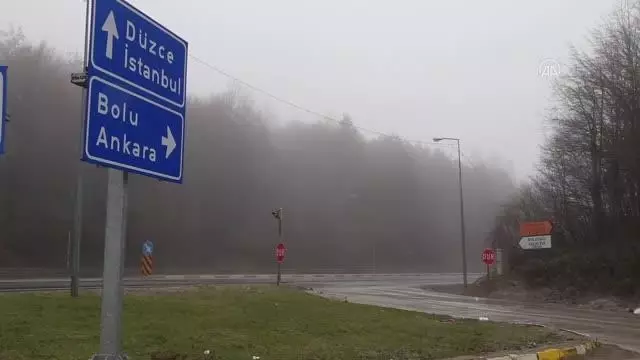 Bolu Dağı'nda kar yağışı başladı Bolu Dağı'nda kar yağışı başladı