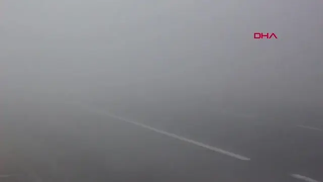 Bolu Dağı'nda sis etkili oldu Bolu Dağı'nda sis etkili oldu