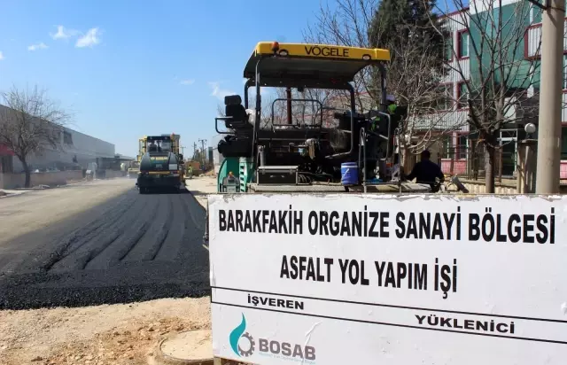 BOSAB'da asfalt hamlesi BOSAB'da asfalt hamlesi