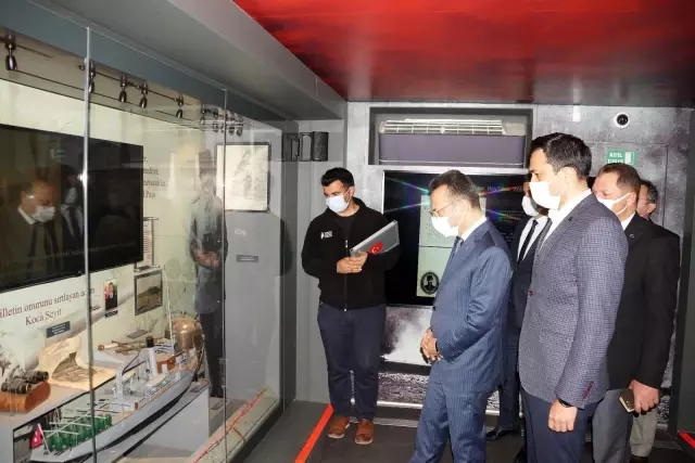 Çanakkale Savaşları Mobil Müzesi Aydın'a geldi Çanakkale Savaşları Mobil Müzesi Aydın'a geldi