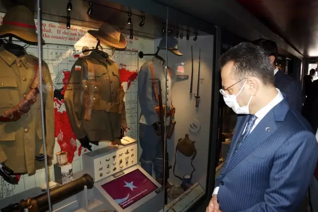 Çanakkale Savaşları Mobil Müzesi Aydın'a geldi Çanakkale Savaşları Mobil Müzesi Aydın'a geldi