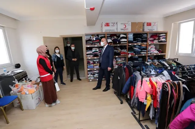 Canik'te Belediye-Kızılay iş birliği Canik'te Belediye-Kızılay iş birliği