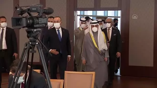 Son dakika haberi! Çavuşoğlu, Kuveyt Dışişleri Bakanı Şeyh Dr. Ahmed Nasır El-Muhammed El-Sabah ortak basın toplantısında konuştu -1 Son dakika haberi! Çavuşoğlu, Kuveyt Dışişleri Bakanı Şeyh Dr. Ahmed Nasır El-Muhammed El-Sabah ortak basın toplantısında konuştu -1