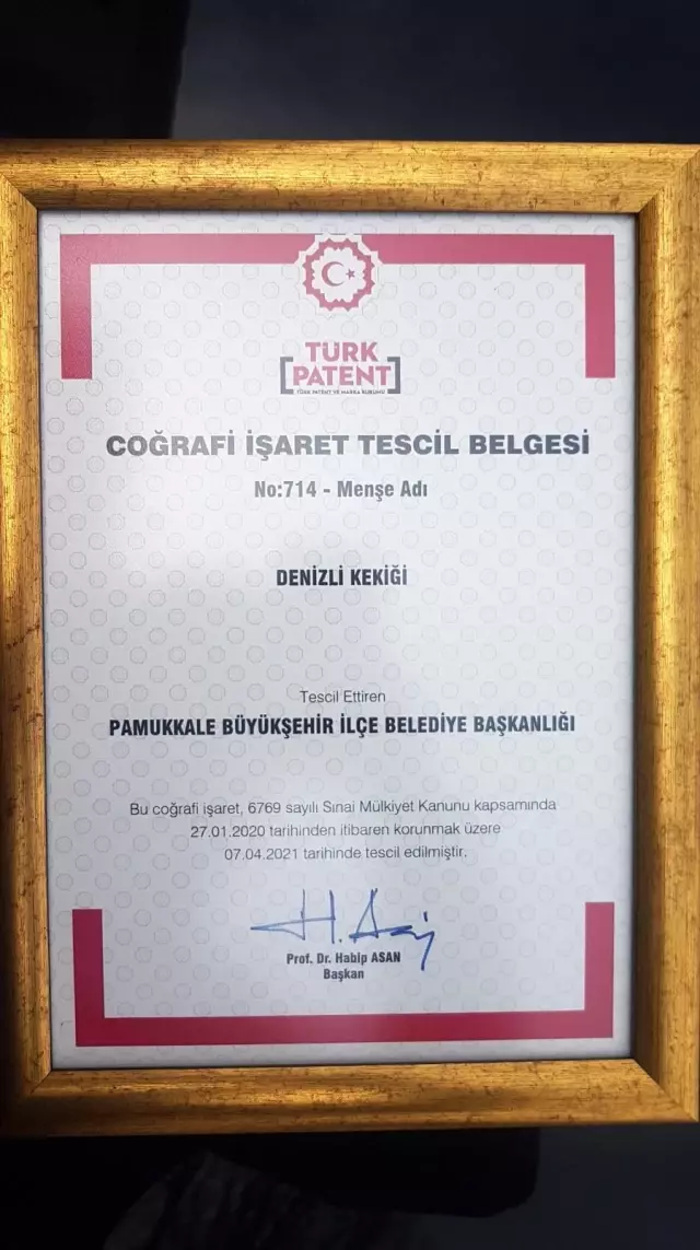 Denizli Kekiği tescillendi Denizli Kekiği tescillendi