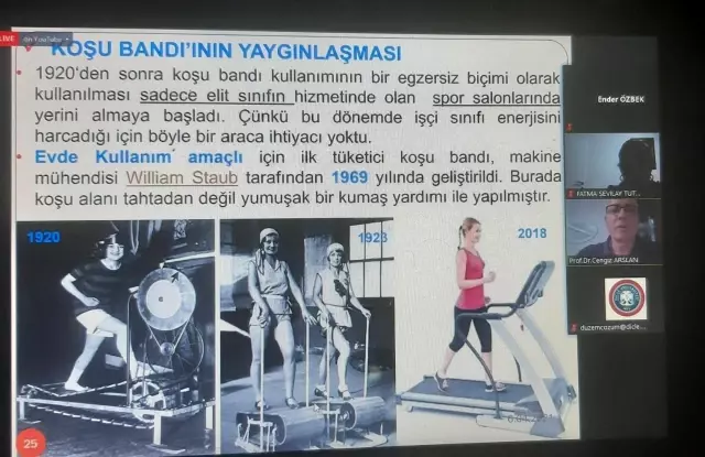 DÜ BESYO'da online 'Spor ve Sağlıklı Yaşam' semineri DÜ BESYO'da online 'Spor ve Sağlıklı Yaşam' semineri
