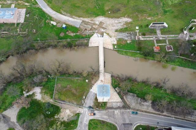 Edirne'de sağanağın ardından debisi yükselen Tunca Nehri için 'sarı alarm' verildi Edirne'de sağanağın ardından debisi yükselen Tunca Nehri için 'sarı alarm' verildi