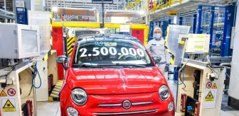 Fiat 500 2,5 milyon üretim adedine ulaştı