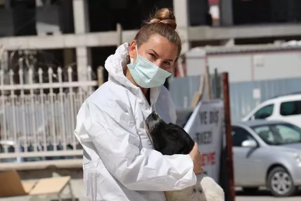 ANKARA Filyasyon ekibinin moral kaynağı 'Filyasyoncu Nazlı' ANKARA Filyasyon ekibinin moral kaynağı 'Filyasyoncu Nazlı'