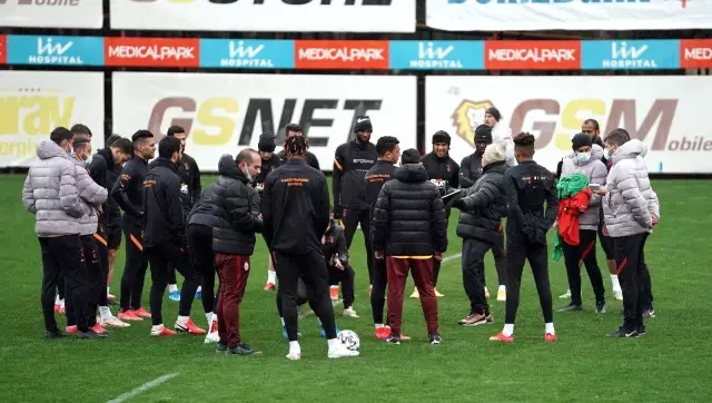 Galatasaray, Fatih Karagümrük maçı hazırlıklarını sürdürdü Galatasaray, Fatih Karagümrük maçı hazırlıklarını sürdürdü
