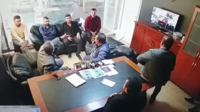 Galeride kanlı saldırı kamerada Galeride kanlı saldırı kamerada