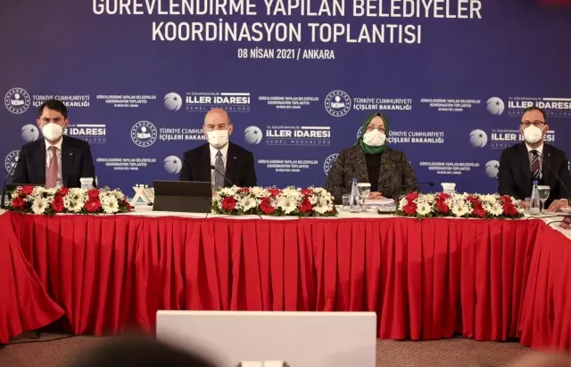 'Görevlendirme Yapılan Belediyeler Koordinasyon Toplantısı' bakanların katılımı ile başladı 'Görevlendirme Yapılan Belediyeler Koordinasyon Toplantısı' bakanların katılımı ile başladı
