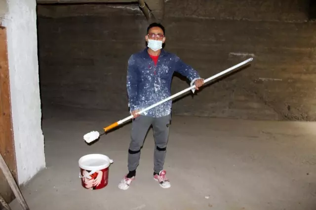 Gündüz boya badana, gece spor yaparak vücut geliştirme şampiyonu oldu Gündüz boya badana, gece spor yaparak vücut geliştirme şampiyonu oldu