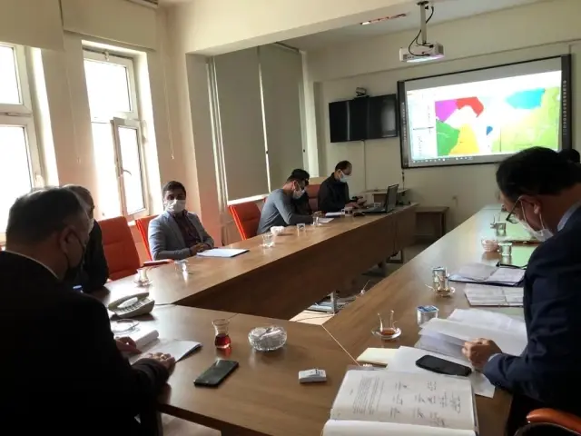 Iğdır ile Ağrı arasında bulunan sınırlar için toplantı yapıldı Iğdır ile Ağrı arasında bulunan sınırlar için toplantı yapıldı