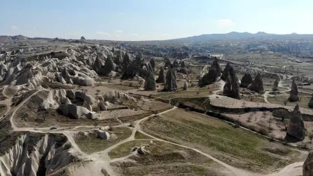 Kapadokya bölgesini 3 ayda 197 bin 541 turist ziyaret etti Kapadokya bölgesini 3 ayda 197 bin 541 turist ziyaret etti
