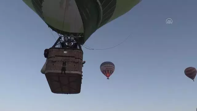 Kapadokya yılın ilk çeyreğinde yaklaşık 200 bin turist ağırladı Kapadokya yılın ilk çeyreğinde yaklaşık 200 bin turist ağırladı